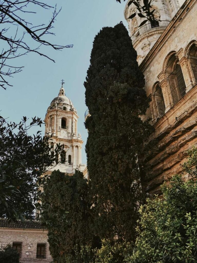 Front view of Modica Cathedral with intricate architecture