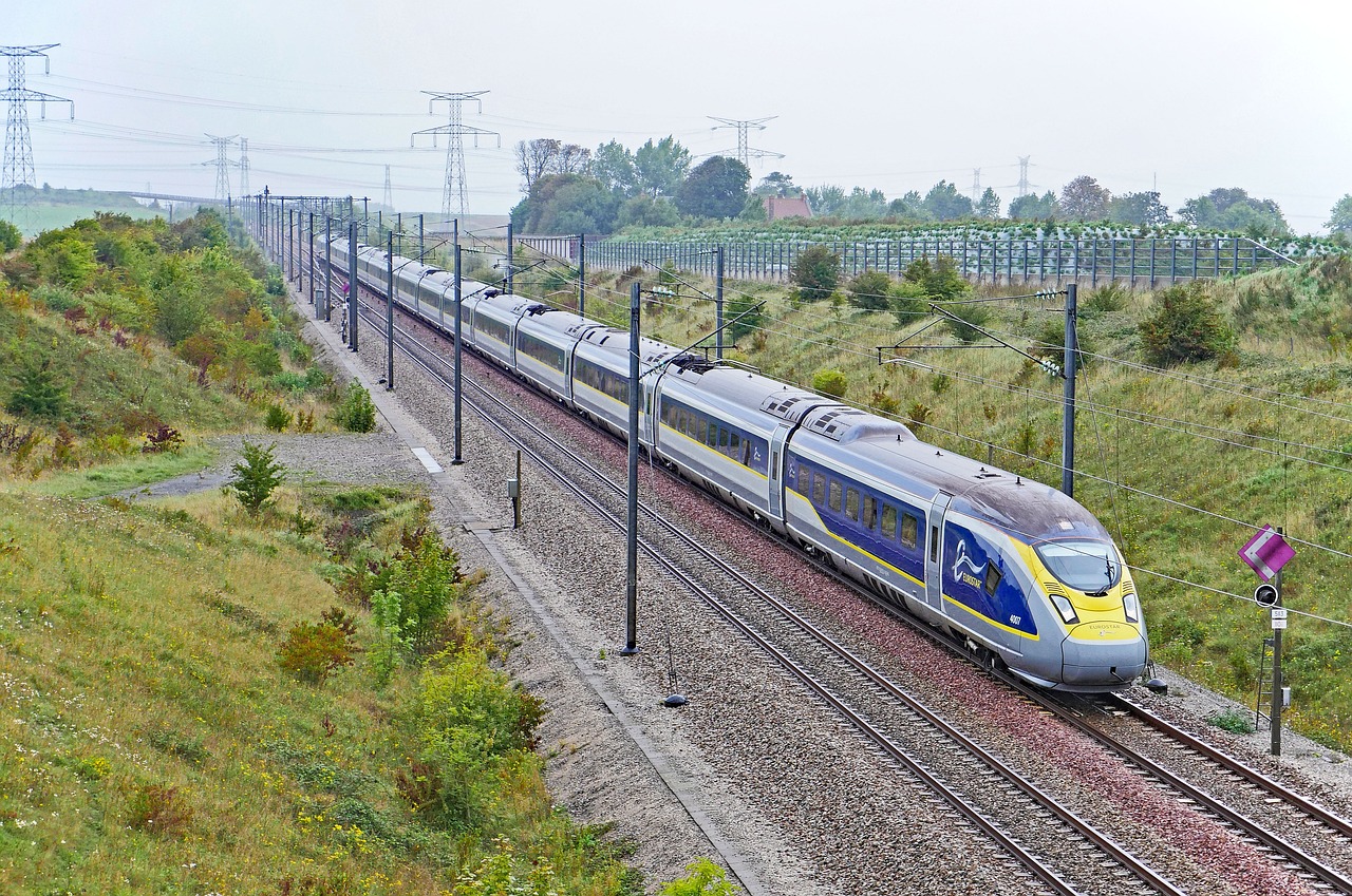 Eurostar connecting London with Paris, Brussels, or Amsterdam with Rail Escape