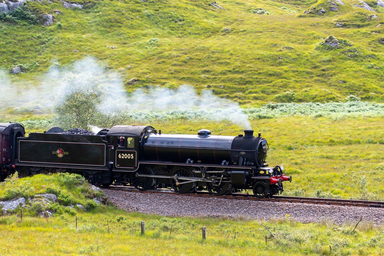 Jacobite Steam Express in Scotland with Rail Escape