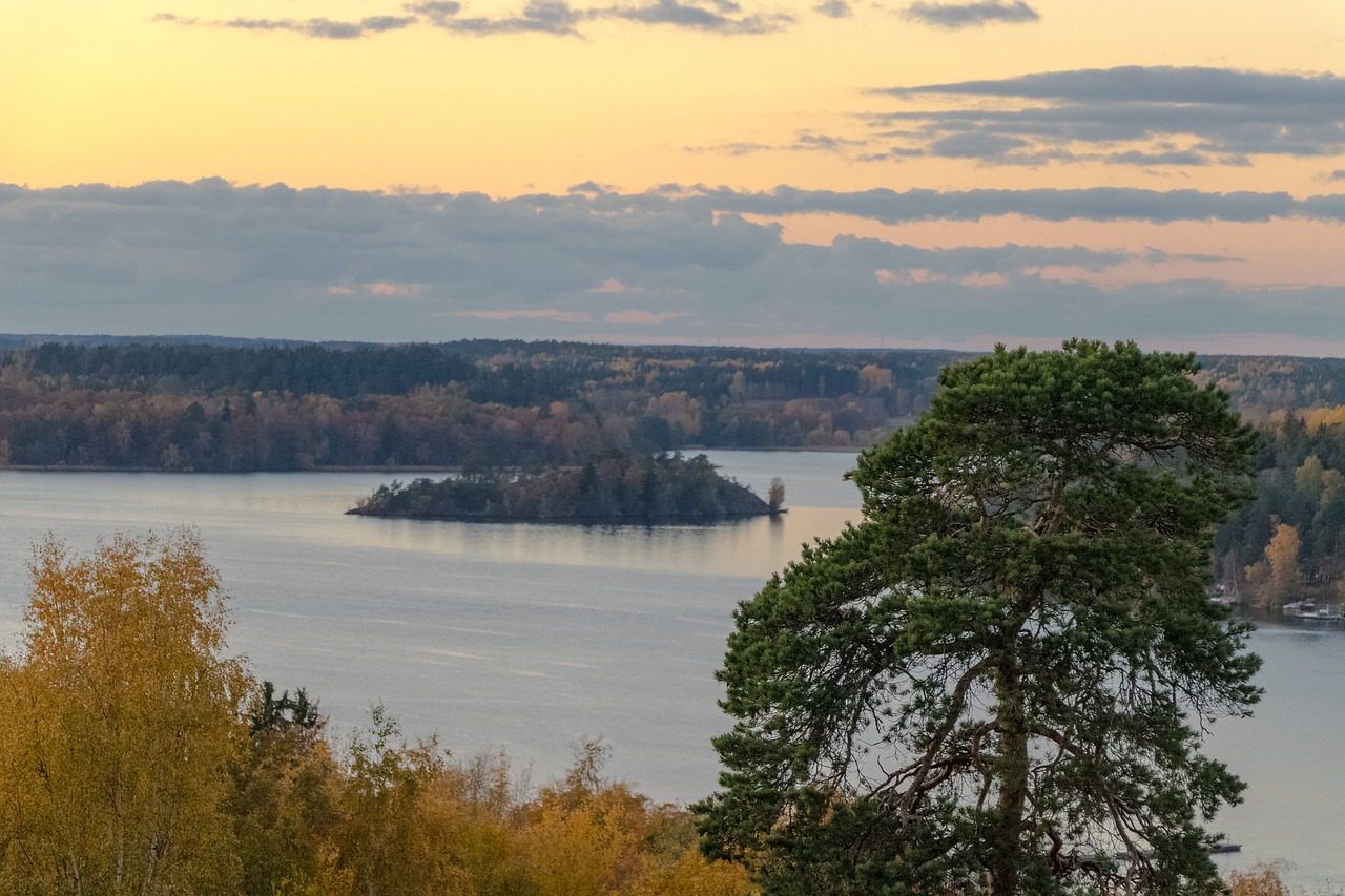 Stockholm Gothenburg lakes nature Scenary